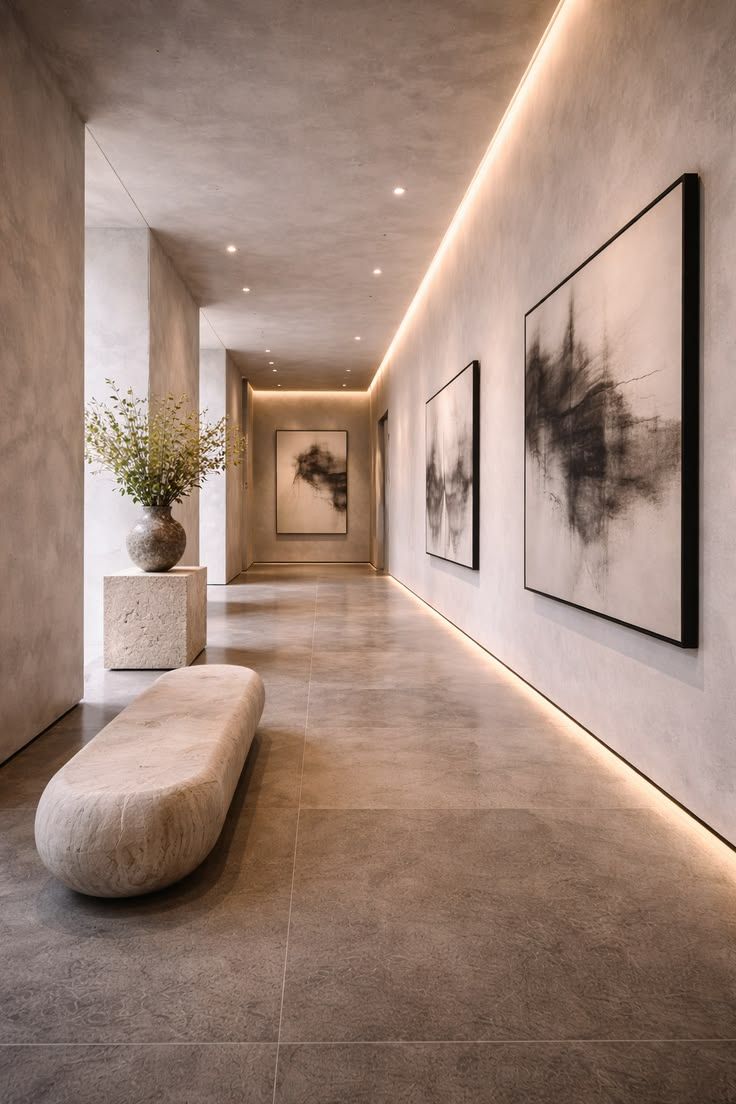 The Gallery — transitional corridor