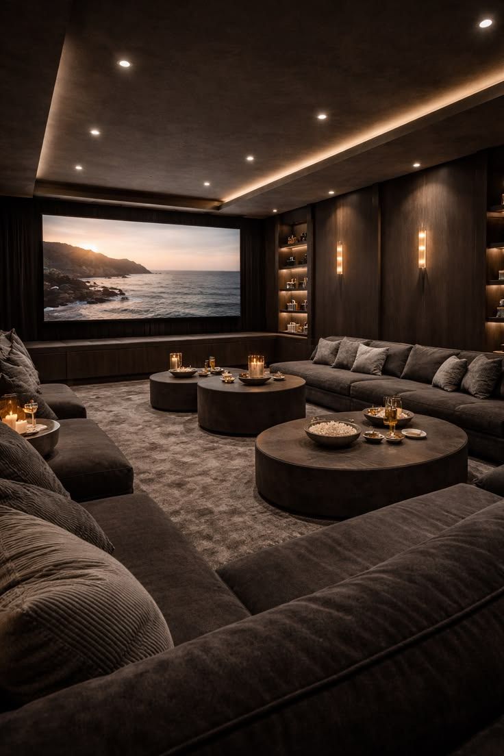 The Cinema — private screening room